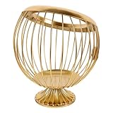 Cabilock Kaffeeaufbewahrungsständer aus Eisen, Gold, für Café und Zuhause