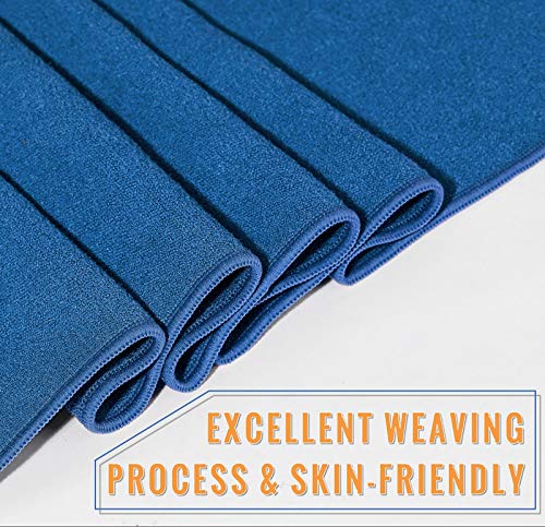 Heathyoga Non-Slip Hot Yoga Towel, Stickyfiber Non Slip Yoga Mat Towel With Silicone Grip & Free Spray Bottle, Microfiber Yoga Mat Towel Non Slip For Hot Yoga, Bikram, Pilates And Fitness #TOP2
