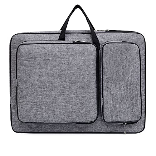 Image of 8K Artist Portfolio Case Art Backpack Drawing Board Bag Art Carrying Storage Bag Artist Portfolio Bag Adjustable Shoulder Straps Artist Travel Tote Bag for Drawing Painting Sketching Artwork Supplies
