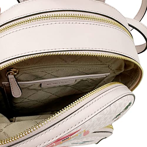 Michael Kors Jaycee Medium Zip Pocket Backpack Light Powder Blush Pink Mk Miami #TOP6