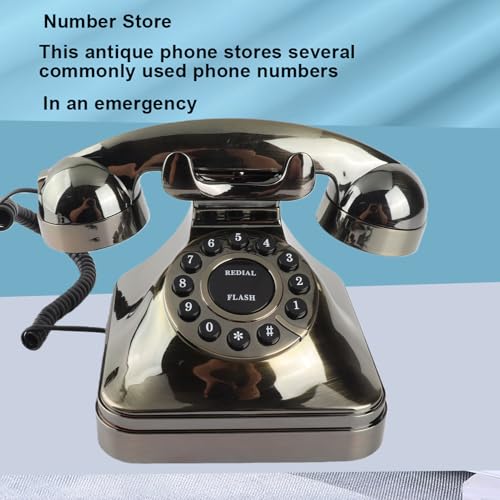 Téléphone vintage antique Cuifati en bronze idée cadeau rétro - 6
