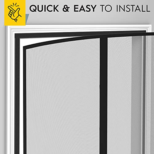 Fiberglass Screen Door Self Sealing, Heavy