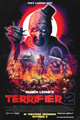Terrifier Movie Poster Sherpa Blanket