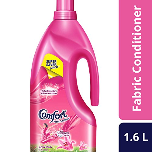 Image of Comfort After Wash Morning Fresh Fabric Conditioner, 1.6 L & After Wash Lily Fresh Fabric Conditioner - 1.6 L Combo