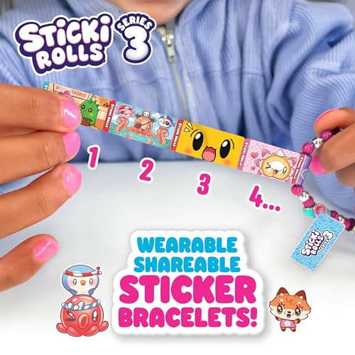 Pulsera con calcomanías Sticki Rolls S3 para evitar el aburrimiento en casa 4
