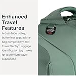 Osprey Sojourn 22"/45L Wheeled Travel Backpack with Harness, Koseret Green - Image 5
