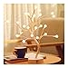 Produktbild Erwa Warmweiß Kleine Kugel Tischplatte Bonsai Tree Light USB-Schnittstelle und Batteriebetriebene Für Home Festival Party Hochzeit Weihnachten Innendekoration Fotografie (Warmweiß 24 LED / 35 cm)