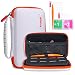 KINGTOP Protective Carrying Case for New Nintendo 2DS XL LL Hard Shell Travel Bag for New Nintendo 2DS XL/LL New Nintendo 3DS/XL/LL