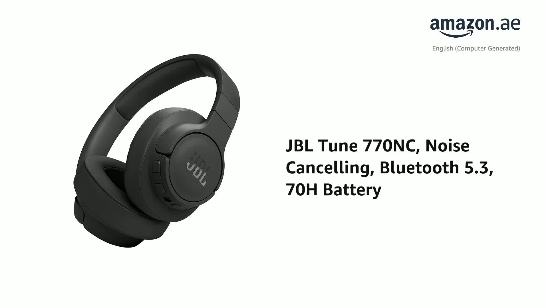 JBL Tune 770NC Adaptive Noise Cancelling Wireless Over-Ear