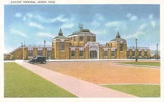 Found Image Press - Akron Airport Terminal - Vintage Image