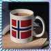 Imagen de Stuff4 Taza de la bandera de Noruega