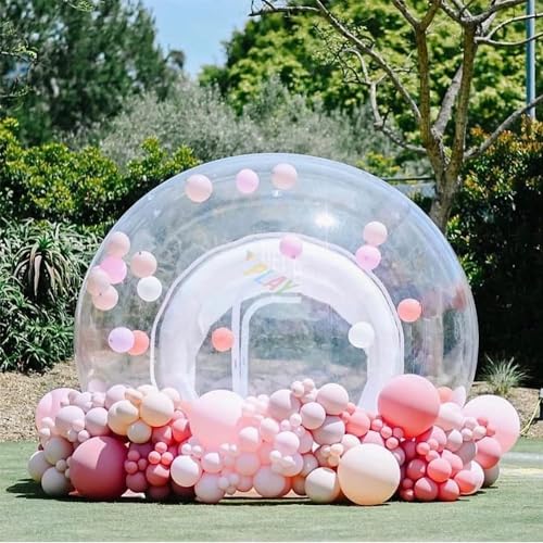 Carpa burbuja inflable transparente 10ft para camping miniatura 6