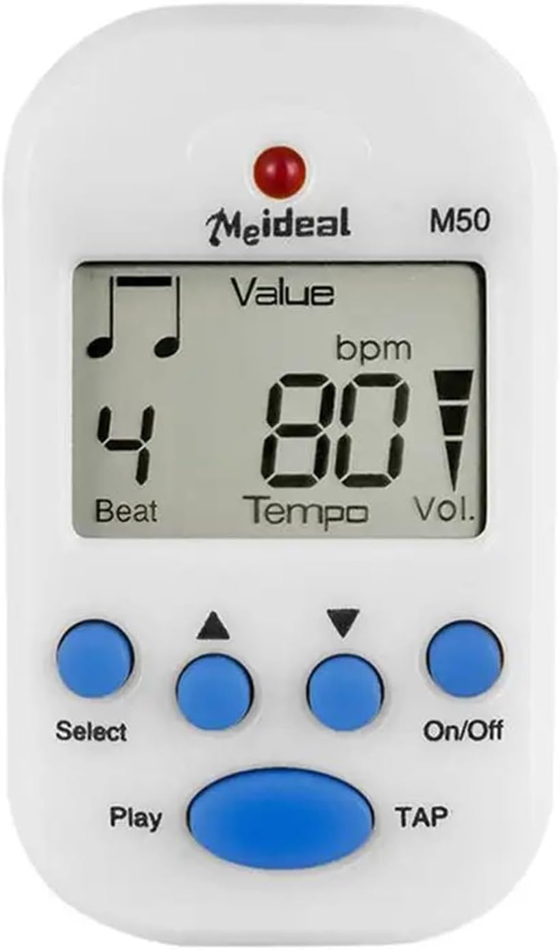 Digital Metronome LCD Metronomes Volume Adjustable Piano Metronome Mechanical Music Metronome 10 Beat Sounds