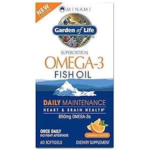 Garden of Life Minami Omega-3 60 Softgels DHA (Docosahexaenoic Acid) 228 mg(Package May Vary) by Minami * *