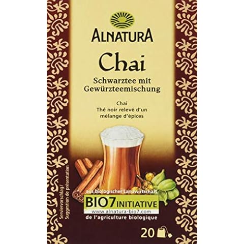 Alnatura Bio Chai-Schwarztee, 20 Beutel Cover