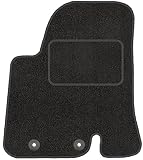 Tapis de sol en velours côté conducteur pour Kia Soul I (09-14) – 1 pièce – Ajustement parfait