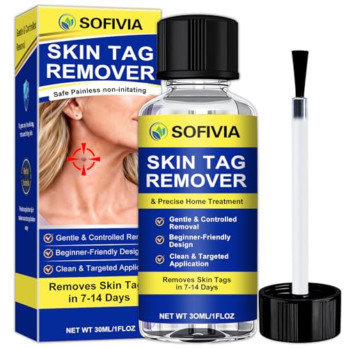 Skin Tag Removal Kit For Home Use, Featuring Precise And Controlled Pain-Free Application, Easy To Use Even For First-Time Users, Removes Skin Tags In 7–14 Days, Everyday Comfort And Confidence, 30 Ml