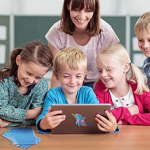 20 Sheets Holographic Printable Vinyl Sticker Paper A4 Size Rainbow Printable Paper For Inkjet And Laser Printers, 8.25 X 11.7 Inch (Diamond) #TOP5