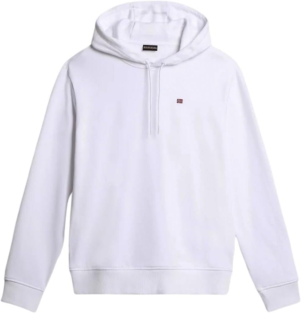 Napapijri White Cotton Men Sweater