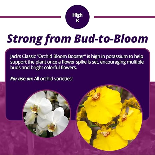 Image of Jack's Classic 3-9-6 Orchid Bloom Booster Liquid Plant Food with Micronutrients, 8 fl. oz.
