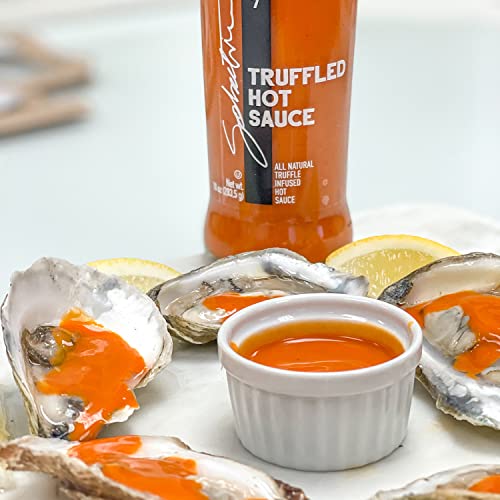 Sabatino Tartufi Truffle Hot Sauce, Gourmet Truffle Hot Sauce With Ripe Calabrian Chili Peppers, Infused With White Truffles, Kosher thumb #3