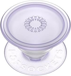 PopSockets Japan - ポップソケッツ ジャパン PopGrip Plant Dusty Lavender ラベンダー クリア プラント ポップグリップ スマホグリップ&スタンド