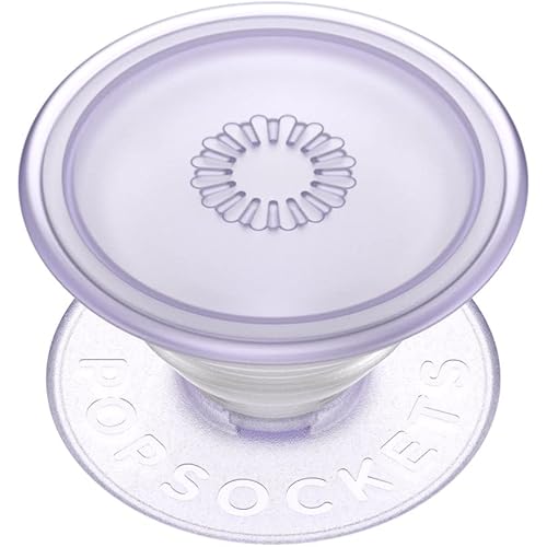 PopSockets PopGrip - Expanding Stand and Grip with Swappable Top - PopGrip Plant Dusty Lavender