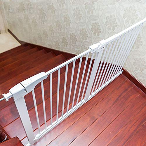 Empêcher le chien de monter : barrière d'escalier 71-79cm et sécurité cheminée
