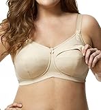Elila Still-BH aus Baumwolle ohne Bügel, Hautfarben, 90K