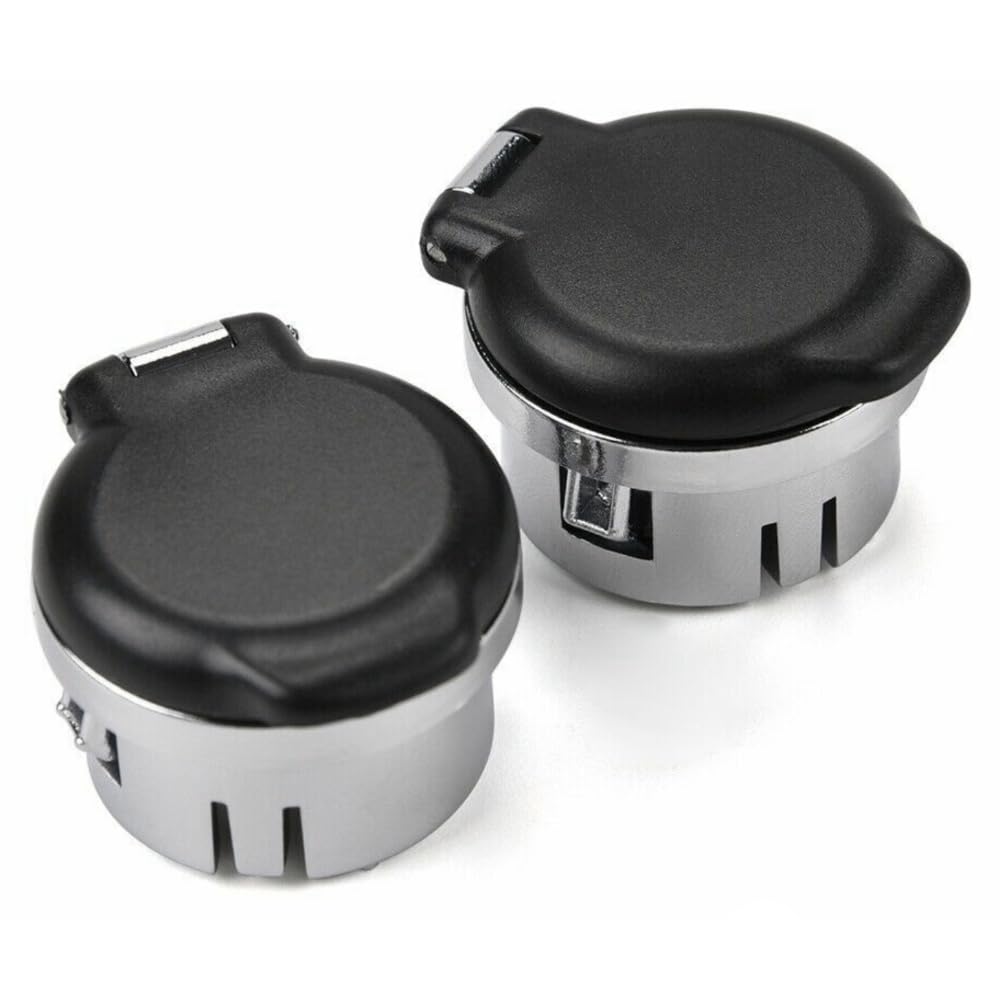 DONSHURE Fits 20983936 Power Outlet Cover Chrome Plastic