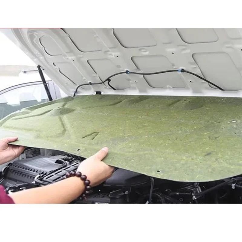 Tapis d'isolation phonique capot en coton pour voiture Prado 2010-2017 - 5