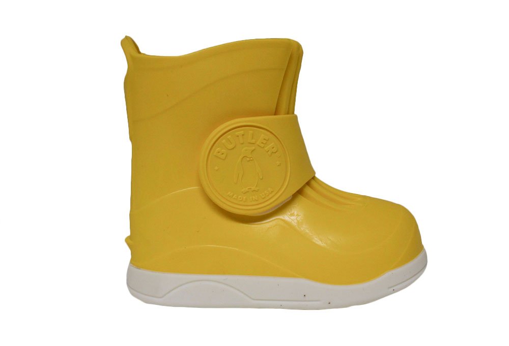 Butler Emperor Rain Boots - Kid's - yellow sunshine, 9