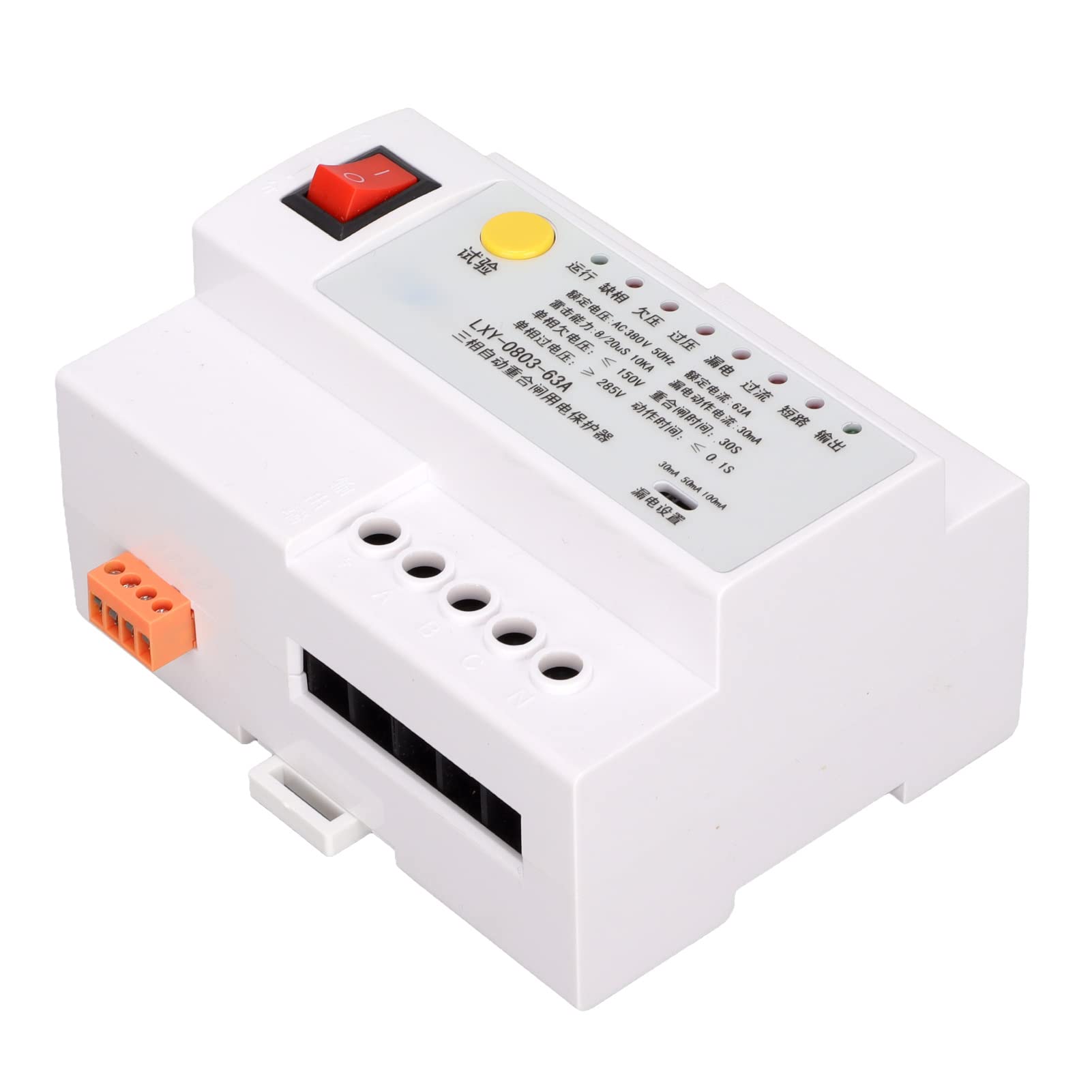 Ejoyous Miniaturschutzschalter 3 Phasen, 32A 380V