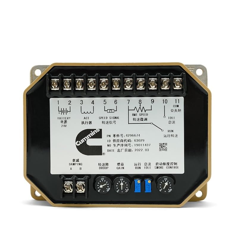 DWFSKZKV Ecm Electronic Speed Controller 4296674 Electronic Governor for Kta38 Diesel Engine