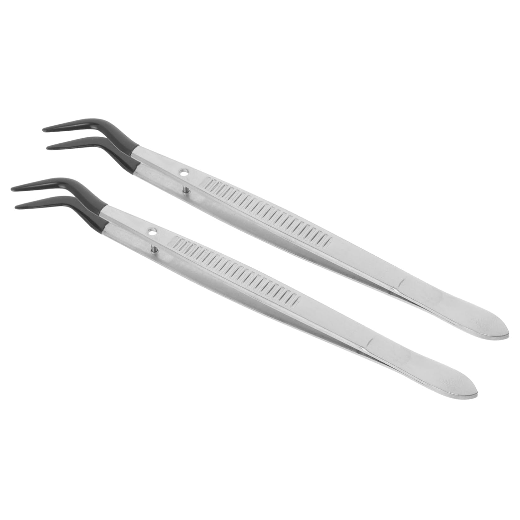 NUOBESTY 5 Set Doppia Pinzette Del Gomito Pinzette Appuntite Pinzetta Facciale Pinzette Affilate Sopracciglio Pinzette Per Schegge Pinzette Artigianali Gomma Da Cancellare 2 Pezzi*5