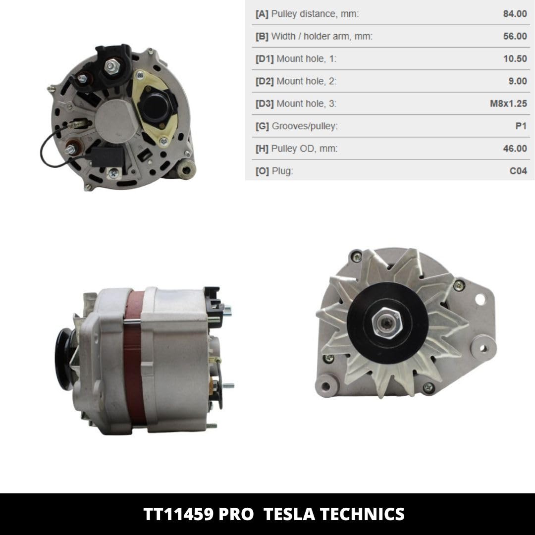 TT11459 PRO Alternatore per auto 12V 90A Compatibile con АUDI, VW Il miglior rapporto qualità-prezzo. Installazione facile e garanzia