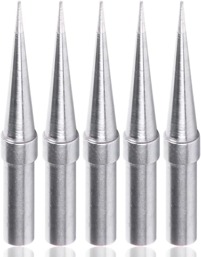 Yakamoz Juego de puntas de soldadura ETS, puntas de soldadura de repuesto, puntas de soldadura ET para Weller WE1010NA WES51 WES50 PES51 PES50 WEP70
