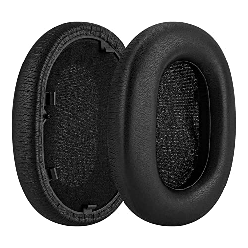 Geekria QuickFit Replacement Ear Pads for Sony WH-1000XM5 (WH1000XM5) Noise Canceling Headphones Ear Cushions, Repair Parts (Black) - Image 2