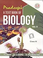 Pradeep's a Text Book of Biology for Class 11 - Vol. 1 & 2 9386008327 Book Cover