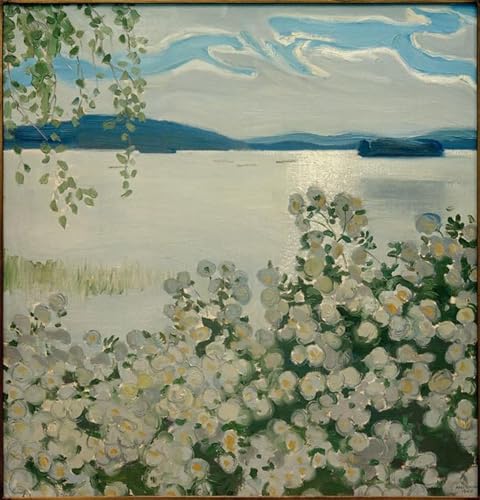 Affiche Décorative Graffiti Roses Gallen Kallela 60x90cm pour habiller un mur vide
