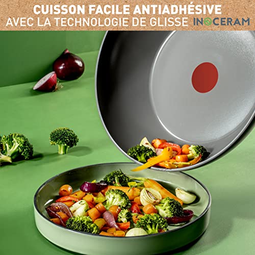 Sartén wok Tefal Renew On 28 cm gris cerámica miniatura 3
