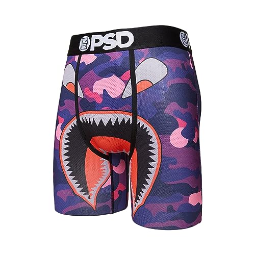 PSD Men's Camo Warfaces 3-Pack Boxer Briefs, Multi, M3
