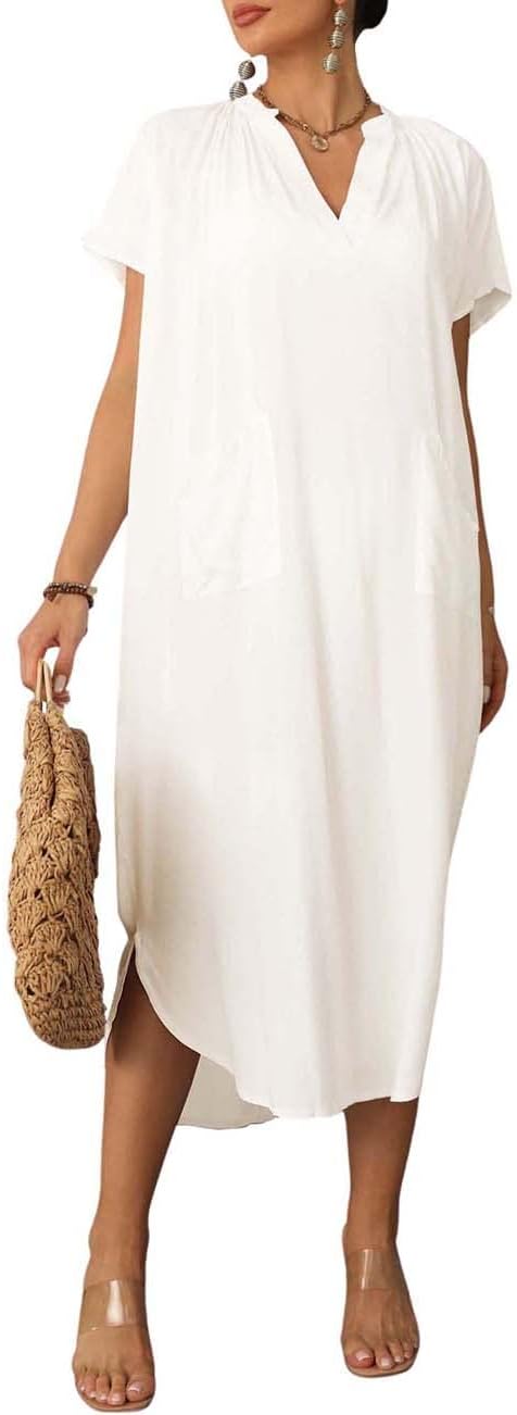 Bsubseach Caftan Dresses Swimsuit Coverup for Women Summer Beachwear Cover Ups for Swimwear Beach Cover Up