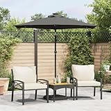 Détente et confort : transformez votre espace extérieur en une oasis de paix et de bien-être. Ce parasol offre non seulement la protection, mais aussi le confort dont vous avez besoin pour des moments tranquilles en plein air, que ce soit pour lire, manger ou vous détendre au bord de la piscine.