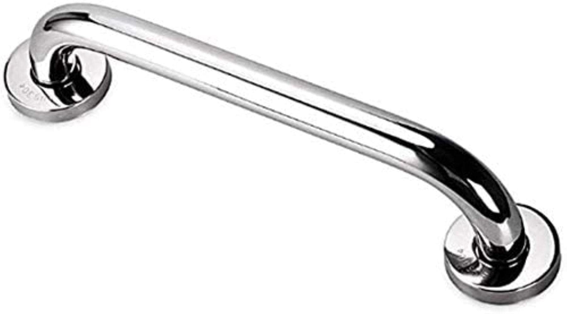 Manija de baño Toallero Reposabrazos Manija de Seguridad Reposabrazos de baño de Acero Inoxidable para Personas Mayores Reposabrazos de Ducha de Seguridad (50 cm)