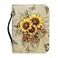 Sunflower Butterfly Retro Letter Print
