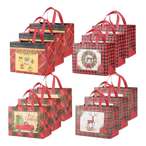 Pochettes de Noël pour cadeaux de fête et friandises de vacances d'hiver