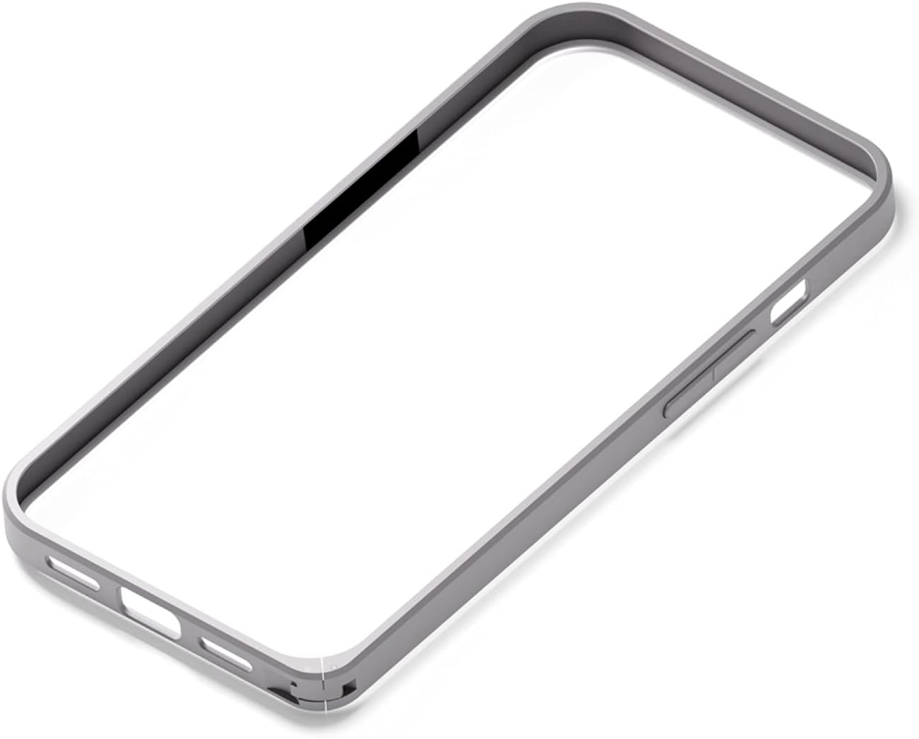 Premium Style PG-21NBP03SV Aluminum Bumper Silver for iPhone 13 Pro