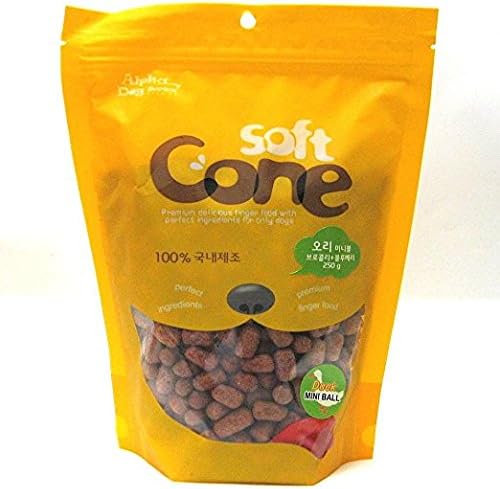 Alpha Dog Series Soft Cone Finger Treats (Duck, 8oz (Pack of 5))