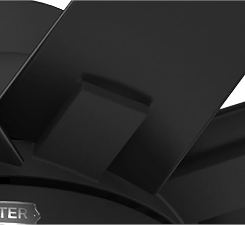 Miniatura 5 de Hunter Overton 50719 - Ventilador de techo de 60 pulgadas para exteriores o interiores con luz LED, ventilador de techo con control de pared, para